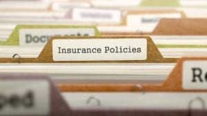 insurance policy file folders