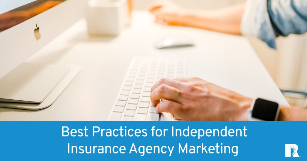 An insurance agency owner searches for tips on agency marketing.