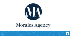 Company logo for the Morales Agency.