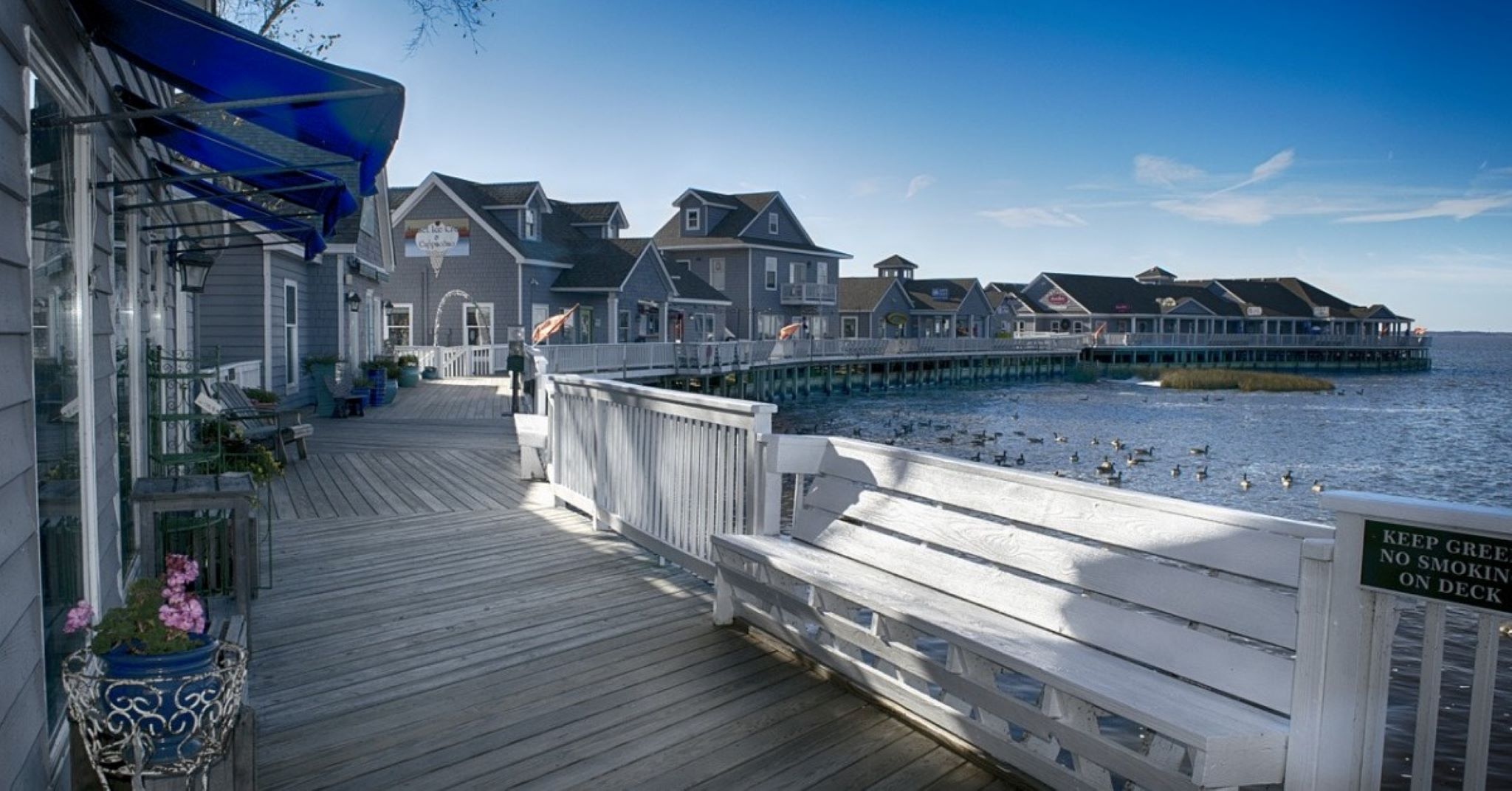 Seaside image of the Outer Banks in North Carolina.