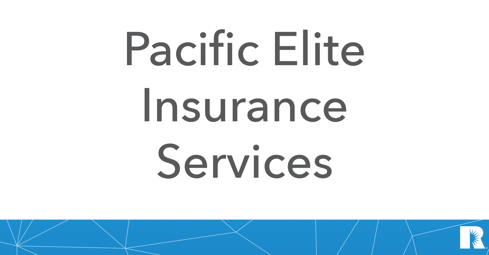 Agency logo for Pacific Elite Insurance Services.