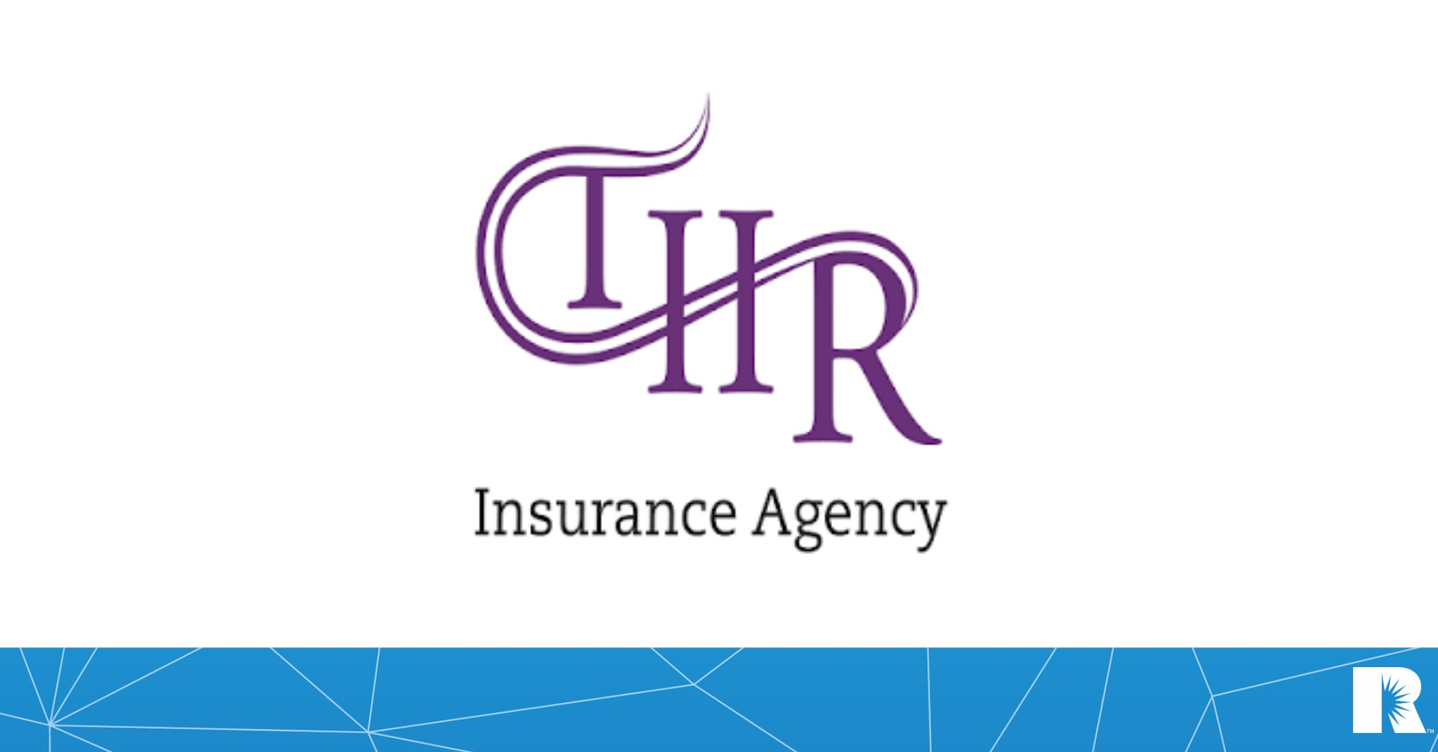 Logo for the THR Insurance Agency in Harleysville, Pennsylvania.