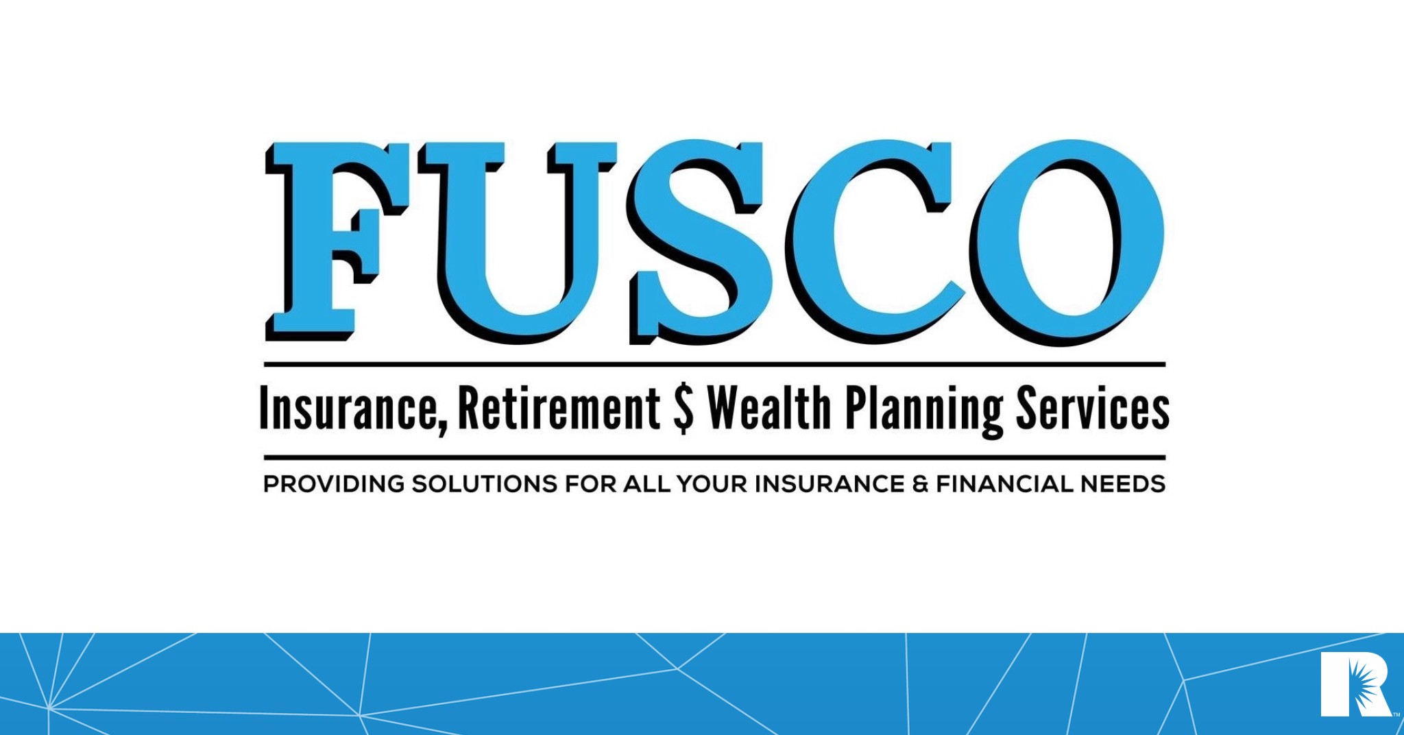 Business logo for Fusco Insurance, Retirement & Wealth Planning Services.