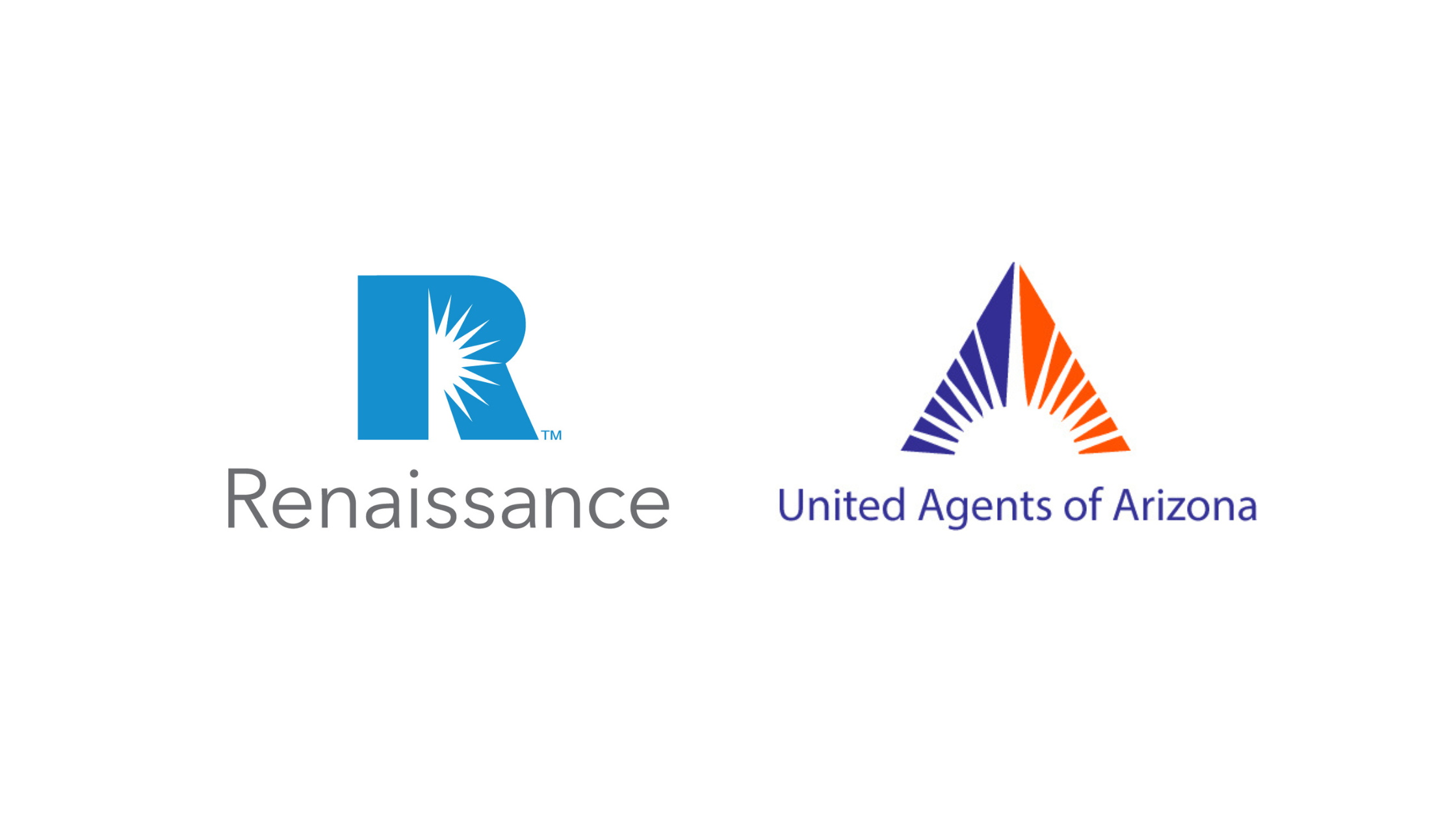 The combined logos of Renaissance and UAA.