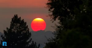 The California sun sets on another day.