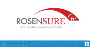 Business logo for the RosenSure insurance agency.