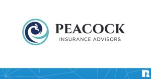 Business logo for Peacock Insurance Advisors.